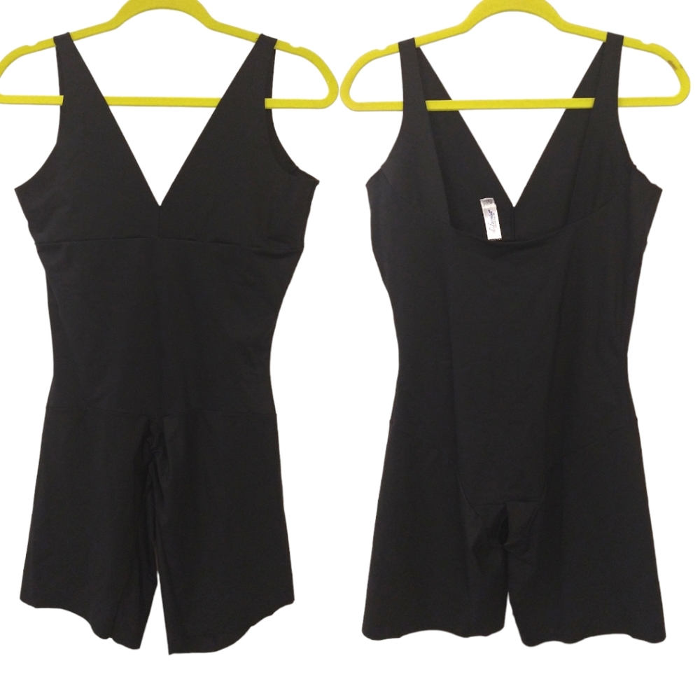 Leonisa Black Undetectable Step In Mid Thigh Body Shaper 018483. Size XXL